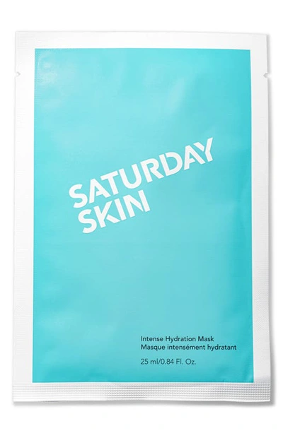 Saturday Skin Set Of 5 Intense Hydration Masks In Blue