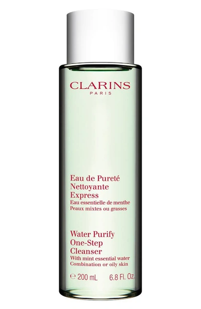 Clarins Water Purify One-step Cleanser With Mint Essential Water, 6.8 Oz.