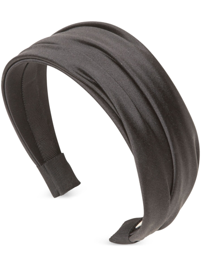 Jennifer Behr Natasha Headband In Black