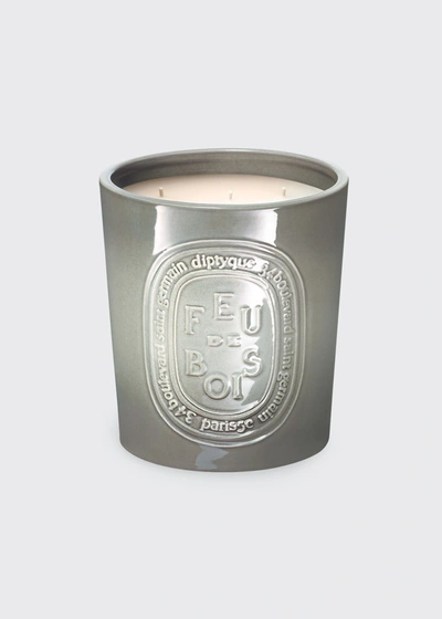Diptyque Large Feu De Bois Scented Candle Indoor And Outdoor Edition (1.5kg)