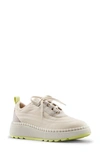 Cougar Sayah Pillowy Nylon Platform Sneakers In Oyster/taupe