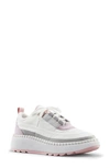 Cougar Sayah Pillowy Nylon Platform Sneakers In White/lavender