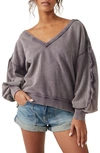 Free People Take One Pullover Moonscape