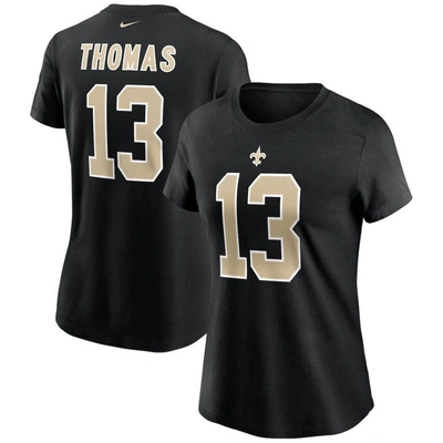 Nike Michael Thomas Black New Orleans Saints Name & Number T-shirt