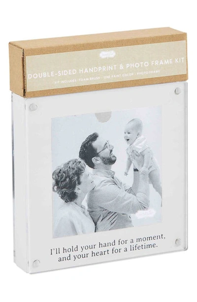 Mud Pie Baby Handprint Photo Frame Kit In White