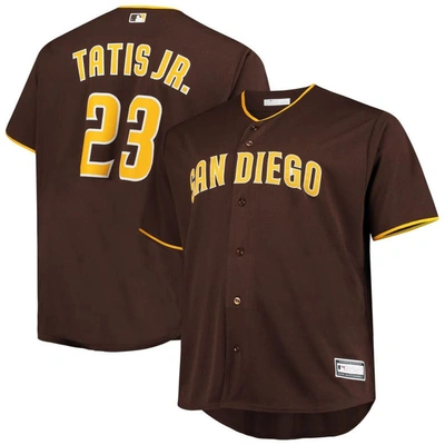 Profile Fernando Tatis Jr. Brown San Diego Padres Big & Tall Replica Player Jersey