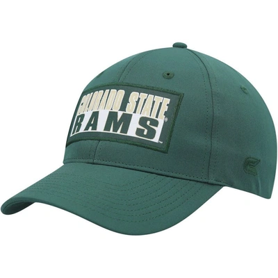 Colosseum Green Colorado State Rams Positraction Snapback Hat