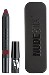 Nudestix Intense Matte Lip + Cheek Pencil Raven 0.088 oz/ 2.49 G