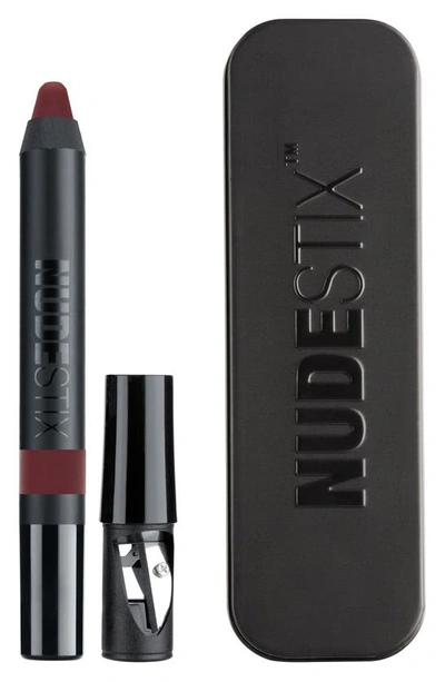 Nudestix Intense Matte Lip + Cheek Pencil Raven 0.088 oz/ 2.49 G