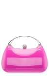 Nina Minaudière Top Handle Bag In Ultra Pink