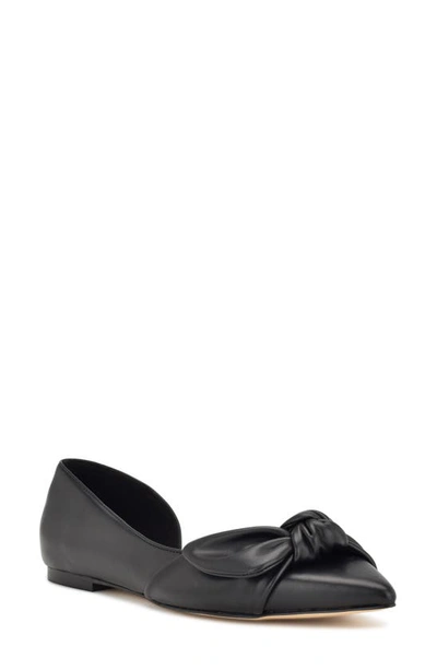 Nine West Women's Bannie D'orsay Pointy Toe Dress Flats In Black 001