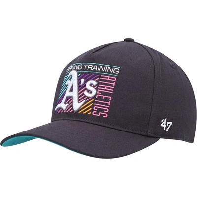 47 '  Charcoal Oakland Athletics 2023 Spring Training Reflex Hitch Snapback Hat