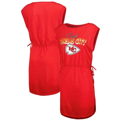 G-iii 4her By Carl Banks Red Kansas City Chiefs G.o.a.t. Swimsuit Cover-up