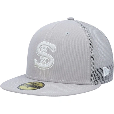New Era Gray Chicago White Sox 2023 On-field Batting Practice 59fifty Fitted Hat