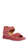 Geox Spherica Wedge Sandal In Pink