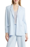 Nordstrom Boyfriend Blazer In Blue Skyway