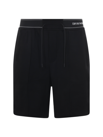 Emporio Armani Shorts  In Nero