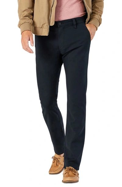 34 Heritage Arizona Stretch Cotton Blend Chinos In Black High Flyer