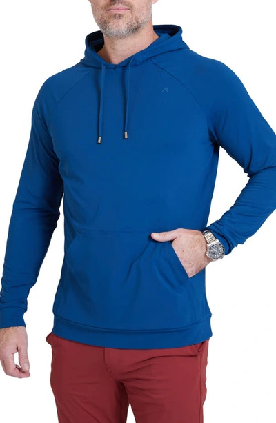 Redvanly Larkin Stretch Golf Hoodie In Admiral