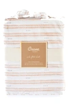 Crane Baby Fitted Crib Sheet In Brown