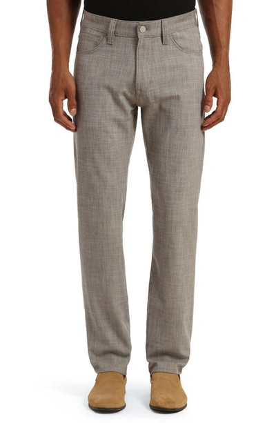 34 Heritage Courage Straight Leg Five Pocket Pants In Magnet Cross Twill