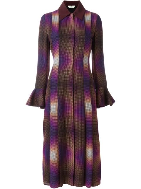 Fendi Printed Pleated Dress | ModeSens