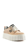 Palladium Pallatower Lo Platform Sneaker In Nude Dust