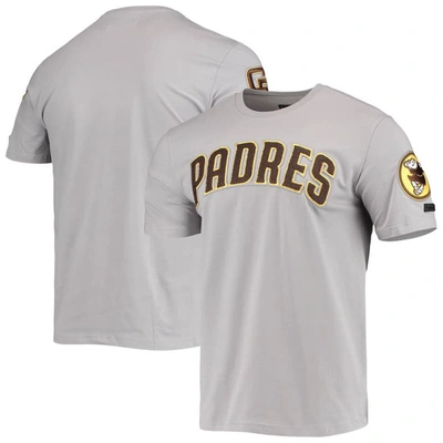 Pro Standard Gray San Diego Padres Team Logo T-shirt