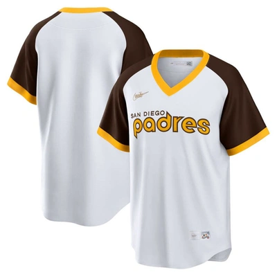 Nike White San Diego Padres Home Cooperstown Collection Team Jersey