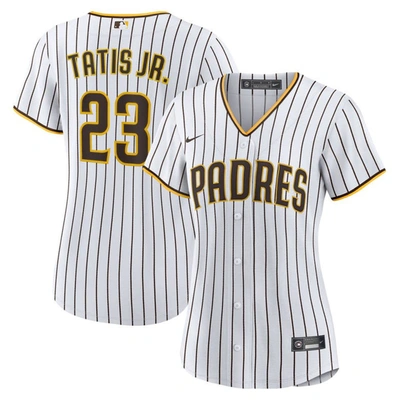 Nike Fernando Tatís Jr. White/brown San Diego Padres Home Replica Player Jersey