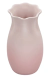 Le Creuset Small Stoneware Vase In Pink