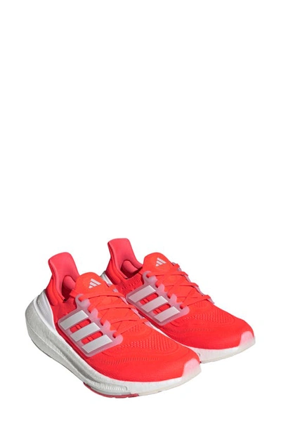 Adidas Originals Ultraboost 23 Running Shoe In Solar Red/ White/ Silver Dawn
