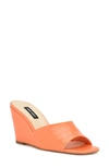 Nine West Nesa Wedge Sandal In Orange