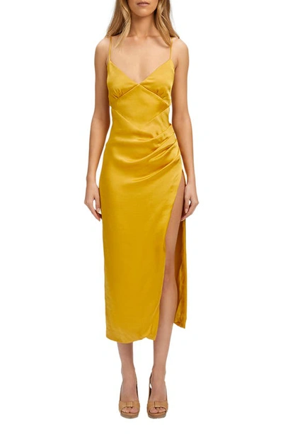 Bardot Seka Sleeveless Midi Dress In Orange