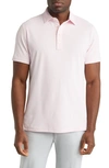 Peter Millar Crown Soul Performance Polo In Misty Rose