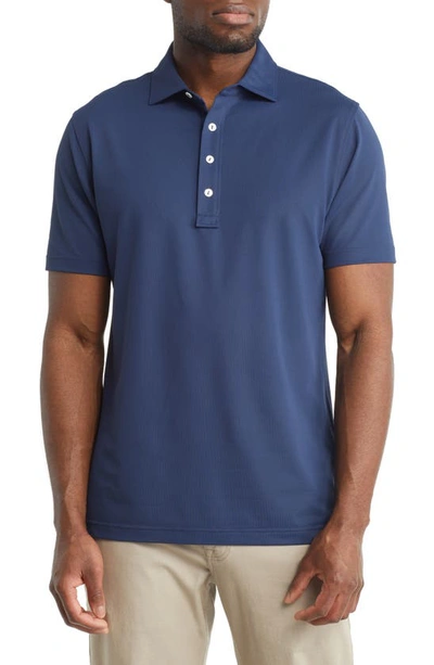 Peter Millar Crown Soul Performance Polo In Navy