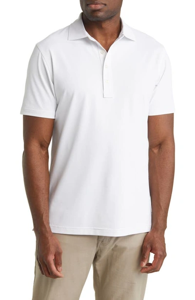 Peter Millar Crown Soul Performance Polo In White