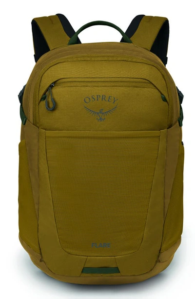 Osprey Flare 27l Water Repellent Backpack In Brindle Brown