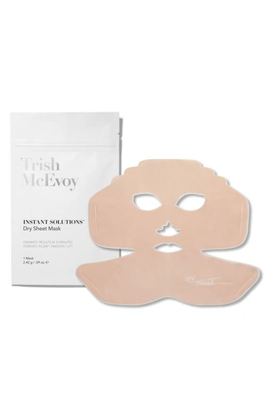 Trish Mcevoy Instant Solutions Hydrate & Glow Dry Sheet Mask