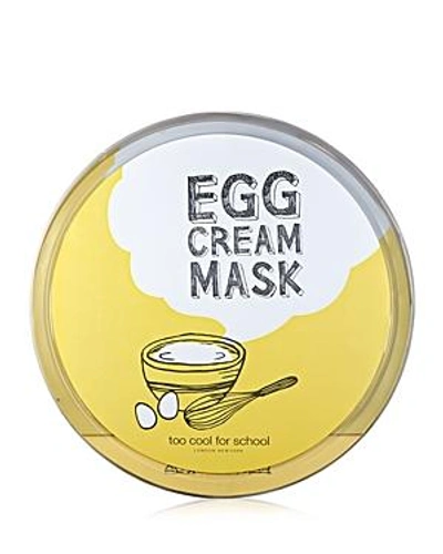 Too Cool For School Egg Cream Mask Hydration 5 Single-use Masks