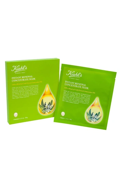 Kiehl's Since 1851 1851 Instant Renewal Concentrate Masks, Set Of 4