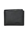 Roots Leather Slimfold Rfid Wallet With Removable Passcase In Black