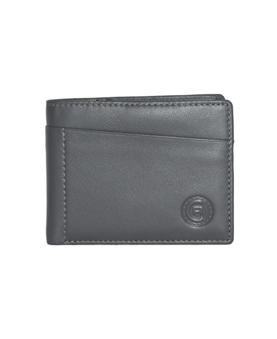 Club Rochelier Slimfold Wallet With Removable Id In Grey