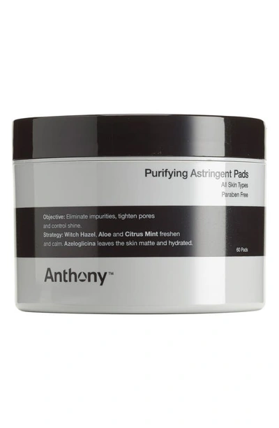 Anthony Purifying Astringent Pads, 60 Pads