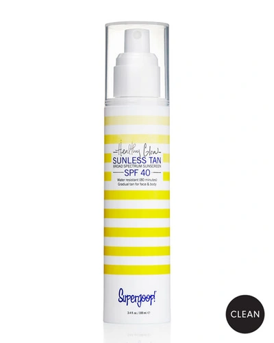 Supergoop ! Healthy Glow Sunless Tan Broad Spectrum Suncreen Spf 40 3.4 oz/ 100 ml