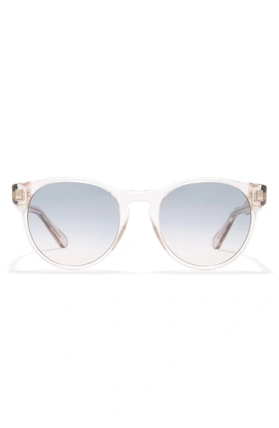 Ferragamo 52mm Tea Cup Sunglasses In Crystal Nude