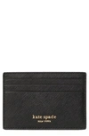 Kate Spade Cameron Small Slim Cardholder Wallet In Black