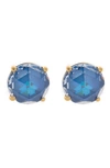 Kate Spade Round Stud Earrings In Sapphire