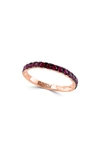 Effy Natural Stone Ring In Ruby / Rose Gold