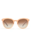 Kate Spade Keesey 53mm Gradient Cat Eye Sunglasses In Brown / Brown Grad Polar